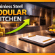 Best stainless steel modular kitchen design by Concepts Redefined in Ahmedabad.